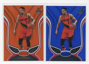 2019-2020 Panini Certified [CJ McCOLLUM] Mirror Orange 73/99 & Mirror Blue Card set(ミラーオレンジ&ブルー2枚セット)Trail Blazers