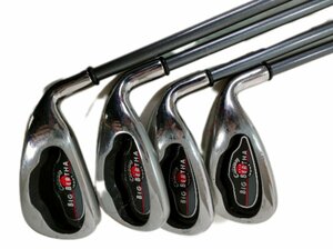 ２　キャロウェイ BIG BERTHA IRONS 5.8.9.10番　4本セット　シャフト　JV55　60i B-SERIES 右利き用