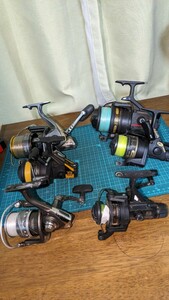 中古ジャンク釣リール　6個まとめて出品 Daiwa SHIMANO RYOBI など