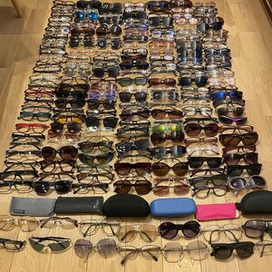 ブランドサングラス、メガネ200本まとめ売り⑥ Ray-Ban、PRADA、BURBERRY、GUCCI、シルエット、POLICE、Charmantなど他多数あり