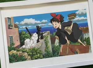 【激レア】ジブリ　魔女の宅急便　ポスター　宮崎駿　カレンダー　2003年　STUDIO GHIBLI 検)セル画　原画　ポストカード　イラスト