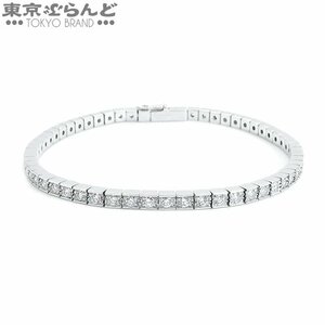 101707700 カルティエ CARTIER ラニエール ダイヤモンド ブレスレット B6015203 K18WG #17 腕回り約16.5cm レディース メーカー仕上済