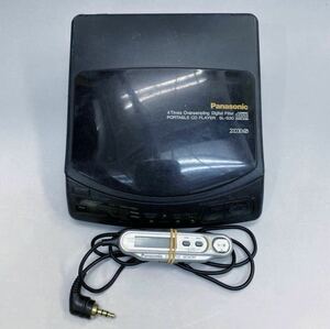 CW90 現状品 Panasonic SL-S30 ポータブルCDプレーヤー CDウォークマン パナソニック ブラックリモコン付