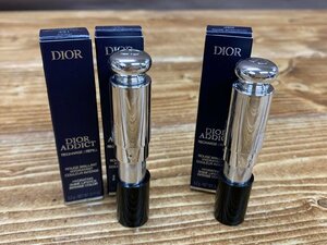 【W5-0281】未使用 新品 Dior Addict/ディオールアディクト リップスティック 3本セット 各3.2g/362/481x2/口紅【千円市場】