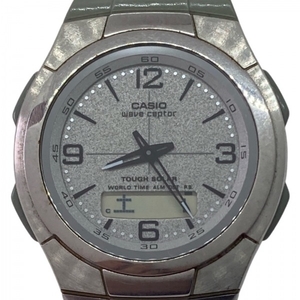 CASIO(カシオ) 腕時計 wave ceptor(ウェーブセプター) WVH-100J メンズ タフソーラー/電波 シルバー