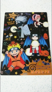 即決 NARUTO 岸本斉史 新品 下敷き ゴールド 週刊少年ジャンプ ナルト