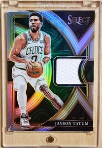 レア 2022 -23 Panini Select Prizm Silver JAYSON TATUM Jersey / ジェイソン テイタム Refractor Holo (1x NBA Champion) NIKE JORDAN JT