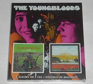 未開封◎2007年発売UK盤2CD『The Youngbloods / Earth Music / Elephant Mountain』ジェシ・コリン・ヤングのヤングブラッズの3作品