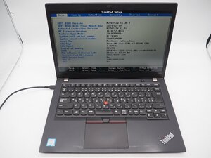 【Y7393】【Z6738】★Lenovo☆ThinkPad T480s■Core i7-8550U 1.80GHz/メモリ8GB/