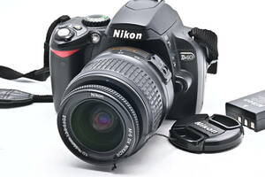 1B-667 Nikon ニコン D40 AF-S DX NIKKOR 18-55mm f/3.5-5.6 G II ED 一眼レフデジタルカメラ