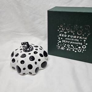 草間彌生YAYOI KUSAMA Naoshima BLACK Pumpkin 14cm