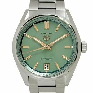 値下げ Tag Heuer タグ・ホイヤー WBN2312.BA0001 Carrera Date カレラ デイト パステルグリーン 自動巻き J59057