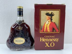 【FS73】未開栓　ヘネシー / HENNESSY　XO　700ml 　40%　金キャップ・クリアボトル　ブランデー　コニャック　古酒