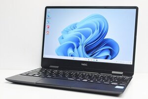 1円スタート ノートパソコン Windows11 WPS office搭載 NEC VersaPro VKT13H 第8世代 Core i5 128GB メモリ8GB 12.5 カメラ フルHD