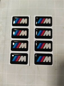 8枚　BMW ///M performance ホイールエンブレム ミニエンブレム　シルバー