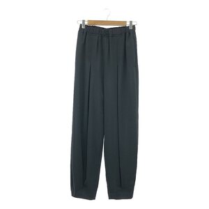 ENFOLD / エンフォルド | DRAPE TAPERED－TROUSERS パンツ | 38 | ブラック | レディース