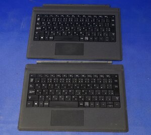 クリックポスト発送 動作未チェック 2個set Microsoft Surface タイプカバー 1644 キーボード パソコン タブレット PC サーフェス R012003