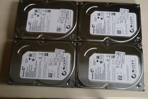 4台セット SeagateBarracuda 250G×４B 3.5インチHDD SATA⑥