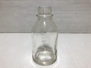 スクリュー管瓶 無地 透明 容量 220ml 高さ14.5cm 化学/実験/アンティーク/レトロ/希少/レア