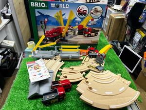 ○C8197 BRIO レール&ロードクレーンセット○