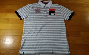 FILA GOLF フィラ プラシャツ ポロシャツ SIZE:L 送料215円～