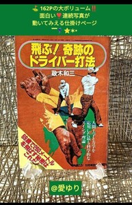 政木和三『飛ぶ！奇跡のドライバー打法』パーゴルフ別冊★最も科学的なスイング理論★ドライバーショット★青木功★アントニオ猪木★技術屋