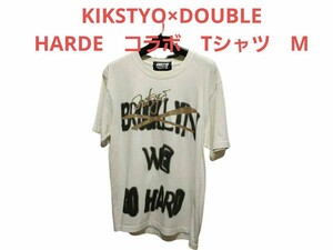 KIKSTYO×DOUBLE HARDE　コラボ　Tシャツ　Mサイズ