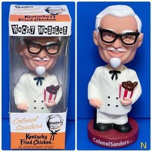 FUNKO ファンコ カーネルサンダース ケンタッキーフライドチキン WACKEY WOBBLER ボブルヘッド ボビングヘッド フィギュア 新品 No.N