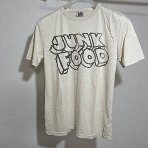 雑誌掲載 タグなし未使用 ジャンクフード ロゴ 半袖 Tシャツ JUNKFOOD Safari Fine Oceans アメリカ製