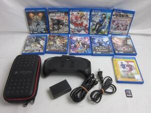 【同梱可】中古品 ゲーム PS Vita ソフト 15点　ソードアートオンライン　ロストソング　ブレイブルー　等　グッズセ