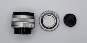 [中古] PENTAX 01 STANDARD PRIME Qマウント 8.5mm f1.9 フード付き