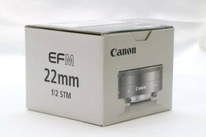 ■新品■ Canon キヤノン EF-M22mm F2 STM シルバー ☆送料無料 ☆メーカー保証あり♪ ＃7642