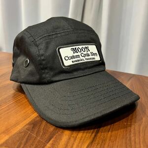 【即決】MOON Custom Cycle Shop パッチ キャンパー キャップ 5PANEL(ファイブパネル)キャップ ムーンアイズ mooneyes 本牧