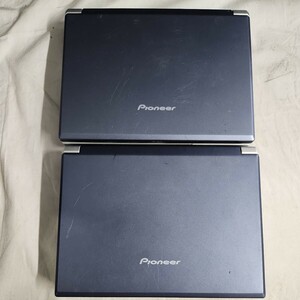 ジャンク品 Pioneer ポータブルDVDプレーヤー PDV-LC20TV 専用バッテリー付き パイオニア 