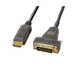 【新品】サンワサプライ HDMI-DVI AOC（光ファイバ）ケーブル 10m KM-HD21-FB100