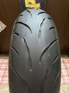 中古MCタイヤ 2021年製造 BRIDGESTONE BATTLAX T32 180/55ZR17 バトラックス スポーツツーリング 180 55 17 1721 K4928