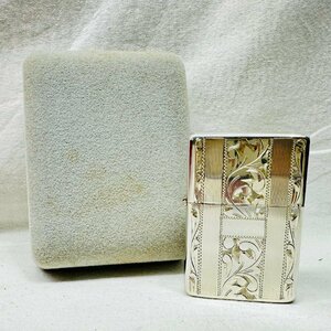 ZIPPO STERLING シルバー オイルライター 未使用 　【火花確認済】　