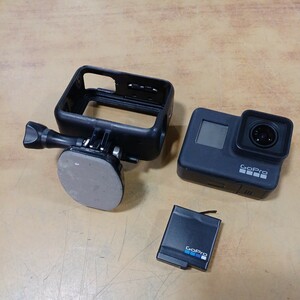 GoPro HERO7 BLACK ゴープロ ヒーロー7 ブラック SPCH1 アクションカメラ ウェアラブルカメラ カメラ 中古 簡易動作確認済み 長期保管