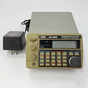 24千/A024632-1/N011-5/TM3000 無線機 AOR AR-2002 COMMUNICATIONS RECEIVER 25-550,800-1300 MHz