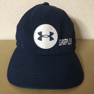 UNDER ARMOUR GOLF CLASS FIT CAP (ストレッチ素材) size-M/L 中古 送料無料 NCNR