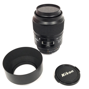 Nikon AF MICRO NIKKOR 105mm 1:2.8 一眼 オートフォーカス カメラ レンズ 光学機器 QR062-174