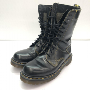 【中古】Dr.Martens 12ホールブーツ ブラック サイズ7 ドクターマーチン[240091336705]