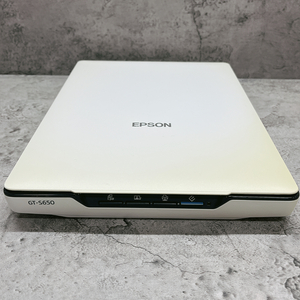 【動作品】EPSON　フラットベットスキャナー　GT-S650　卓上型　PC周辺機器　エプソン　A4　№240528
