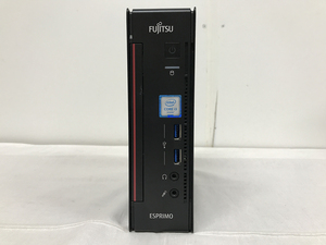 中古■ESPRIMO Q556/R [i3-6100T/8G/新品SSD:256G/Win10]★小型PC★送料無料