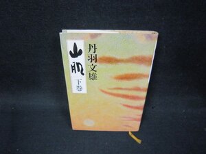 山肌　下巻　丹羽文雄　シミ有/OBA