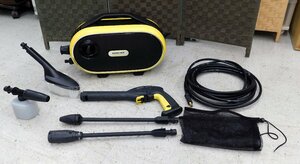 KARCHER/ケルヒャー　家庭用高圧洗浄機　JTK　サイレント　静音　コンパクト　軽量　洗車　掃除　中古品　