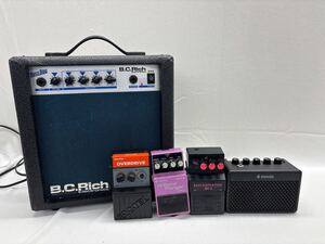 ベースアンプ BC-011B B.C.Rich BOSS フランジャー HF-2 ROCKTEK ODR-01 OVERDRIVE アリア ADT-2 ディステーション エフェクター DONNER 