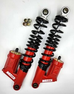 マルゾッキ タイプ 325ｍｍ リアサス ステッカー付 12mmカラー４個付属 GS400 GT380 Z250FT ゼファー400 CBX400F Z400FX XJ400 KH400 KONI 