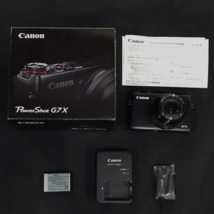 1円 CANON PowerShot G7X 8.8-36.8mm 1:1.8-2.8 コンパクトデジタルカメラ L211157