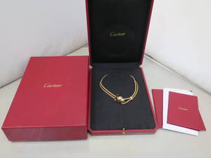 △〇Cartier カルティエ パンテール K18 ネックレス